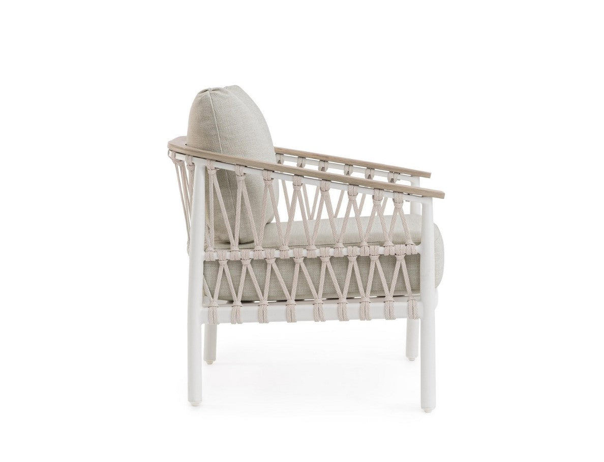 bizzotto bizzotto Fenix mit Kissen in der Farbe „Vapor“, Artikelnummer 8051836778627