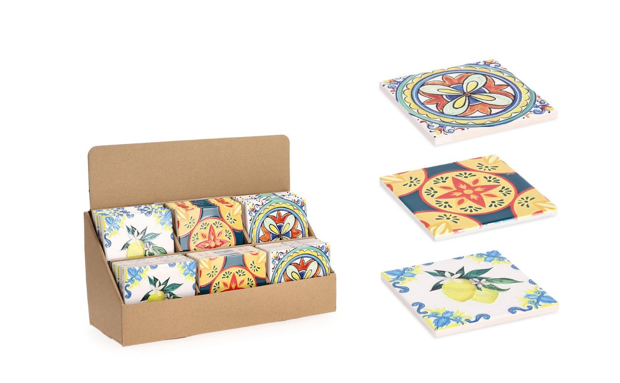 bizzotto bizzotto sottobicchiere andreia quadrata 108 x 108 cm ass 1 pz ean 8051836791930