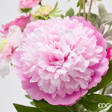 edg enzo de gasperi edg enzo de gasperi peonia bouquet mix cespuglio artificiale h 60 cm rosa scuro ean 8059824615602