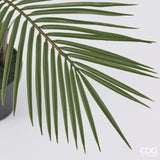 edg enzo de gasperi edg enzo de gasperi pianta artificiale palma areca h 142 cm verde con vaso anti uv per interno ed esterno ean 8059824655387