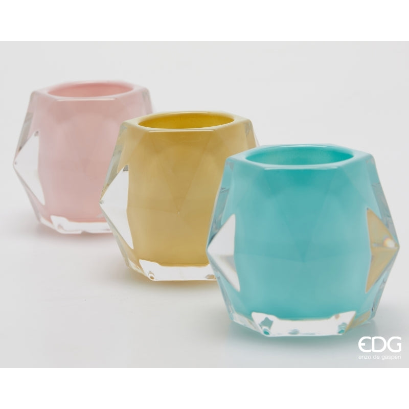 edg enzo de gasperi edg enzo de gasperi portacandela diamond ass h 85 cm d 105 cm multicolor 1 pz ean 8059824610416