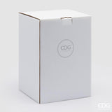 edg enzo de gasperi edg enzo de gasperi portacandela tazza natale h 22 cm d 10 cm white black ean 8059824560704