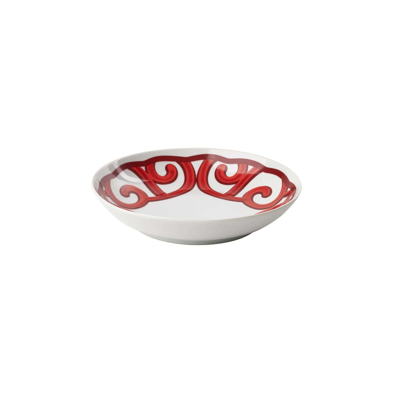 guzzini guzzini set 6 posti tavola harmonia natalizia porcellana bianco rosso 18 pz ean 8008392412441