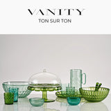 guzzini guzzini vassoio tondo ovale vanity bio based d 36 cm verde ean 8008392395799