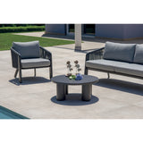 moia greenwood moia greenwood set salottino santa cruz in alluminio antracite e corda grigia 2 poltrone divano 2 posti e tavolino ean 8013054838279