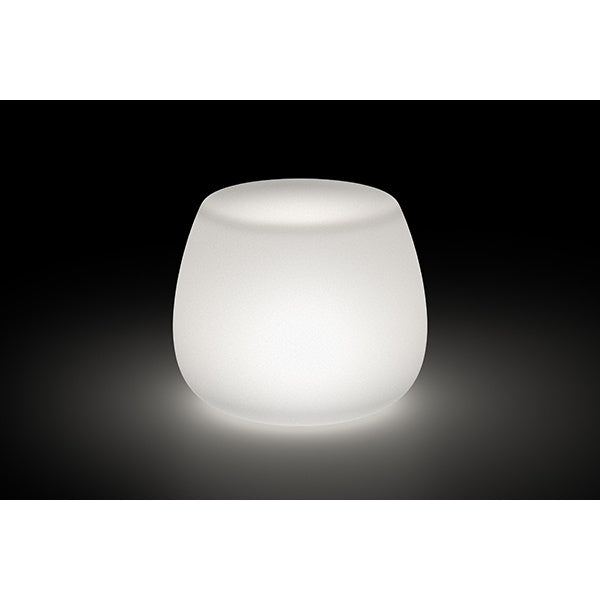 plust plust sgabello boom basso light h 40 cm l 51 cm bianco light