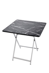 Italienisches Geschenk Italienisches Geschenk Klapptisch aus MDF und Eisen, 70 x 70 cm, H 71 cm, platzsparender Mehrzwecktisch für Wohn- und Küchenbereich, EAN 8057586091184