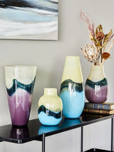 tognana tognana vaso azzurro h 38 cm design sonic ean 8056444354065