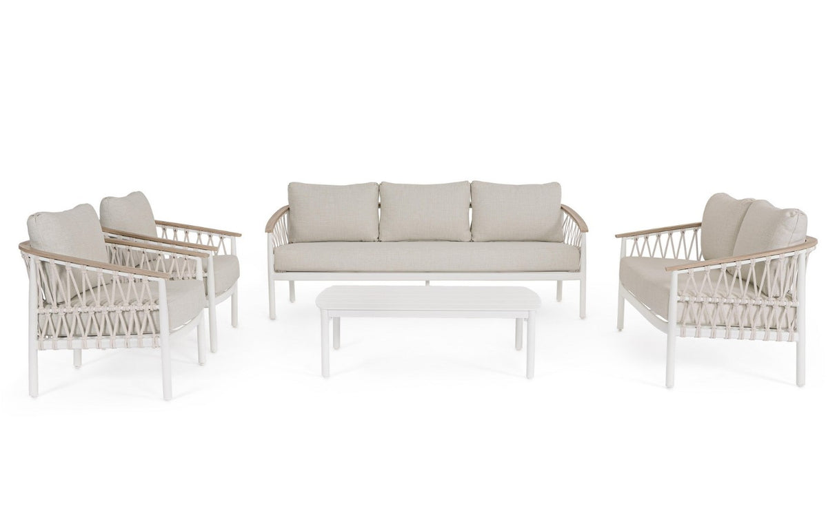 bizzotto bizzotto divano 2 posti fenix con cuscini colore vapor ean 8051836778658