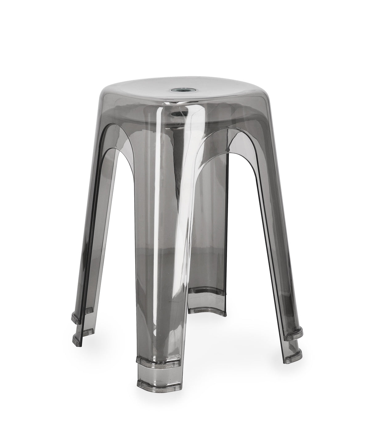 bizzotto bizzotto sgabello sonny h 465 cm grigio trasparente ean 8051836671751