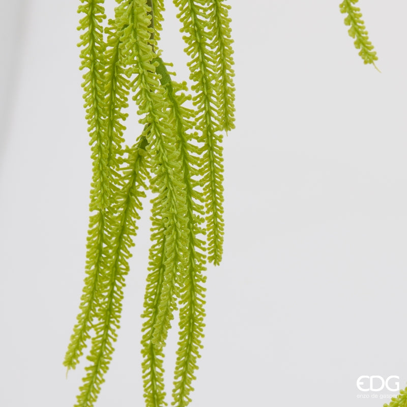 edg enzo de gasperi edg enzo de gasperi pianta artificiale amaranthus cadente h 110 cm light green pianta decorativa realistica design moderno ean 8059824667984