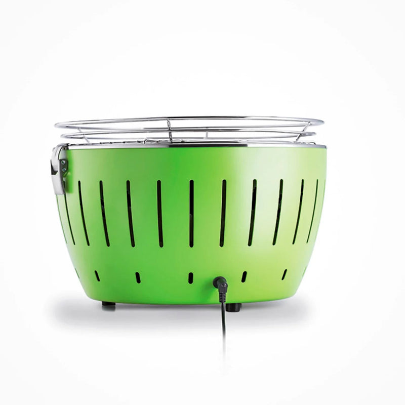 lotusgrill lotusgrill barbecue portatile 35 x 35 x 23 4 cm per interno ed esterno verde ean 4260023010844