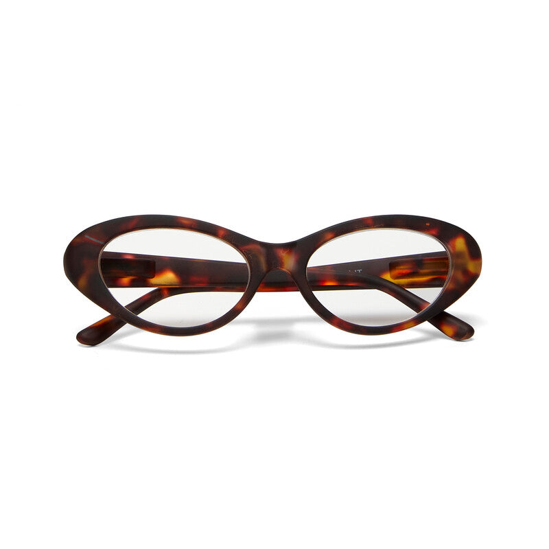 okkia okkia occhiale da lettura mod lina cat eye classic havana diottrie 2 50