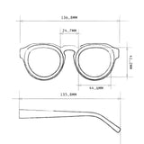 okkia okkia occhiale da sole premontato mod zeno yellow with 3 points havana ean 8055773197237