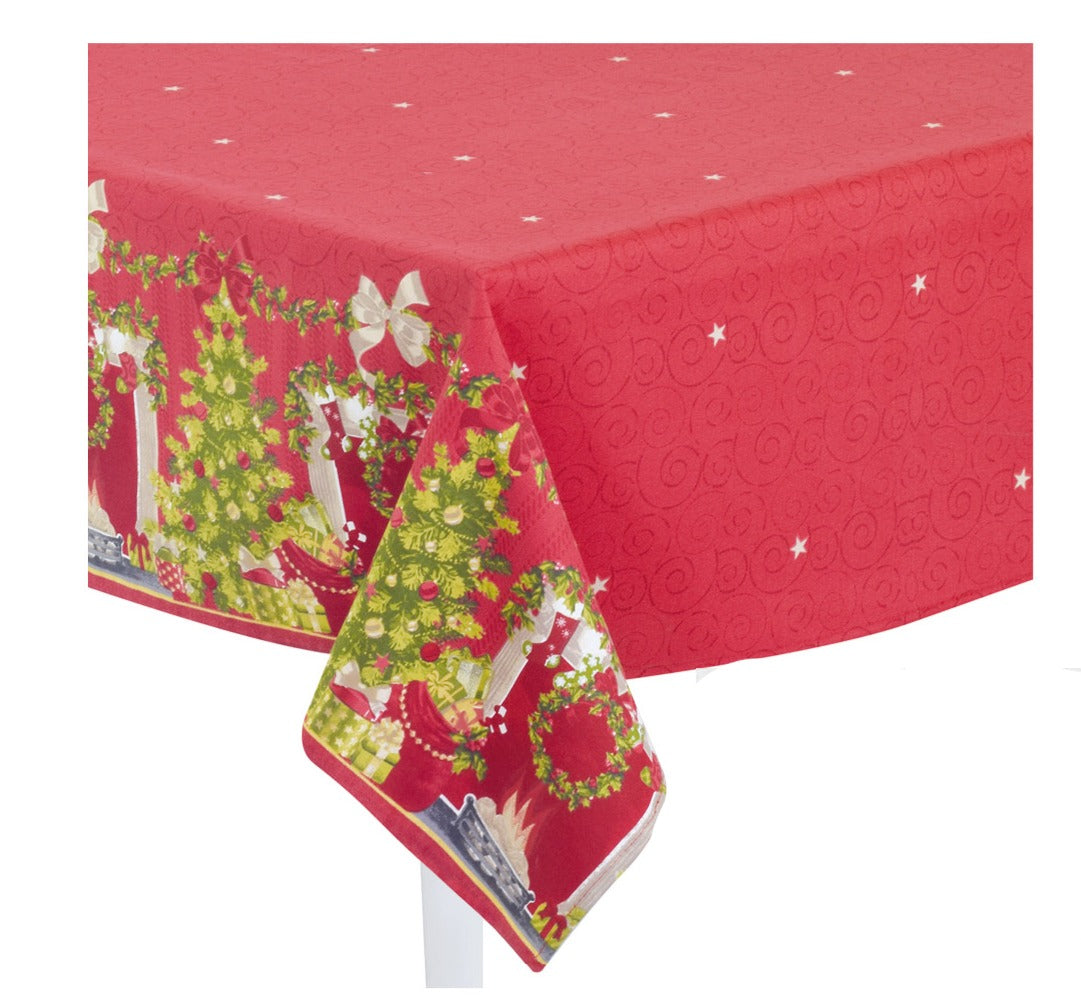 preziosa home preziosa home tovaglia in twill ass natale 130 x 230 cm multicolor 1 pz ean 8050264133459