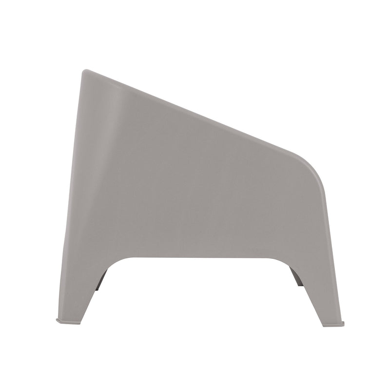 toomax toomax poltrona matera grigio tortora poltrona da giardino impilabile resistente ai raggi uv ean 8009371096218