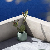 plust plust vaso boom h 40 cm 31 x 26 x 51 cm bianco light