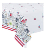 preziosa home preziosa home tovaglia loneta 140 x 360 cm stampata limoni e farfalle ass cotone 1 pz ean 8050264144547