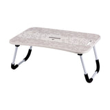 Italienisches Geschenk Italienisches Geschenk Klapptisch mit Tablet-Halterung aus MDF und Eisen 60 x 40 cm, H 26 cm Für Frühstück, Bett und Sofa 1 Stück EAN 8057586091160