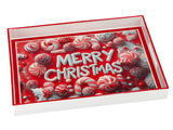 regalo italiano regalo italiano vassoio rettangolare natale plastica 40 x 30 cm h 5 cm ass multicolor 1 pz ean 8057586115149