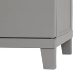 toomax toomax armadio 2 ante second life 66 x 40 cm h 88 cm grigio tortora mobile multiuso in plastica riciclata ean 8009371904551