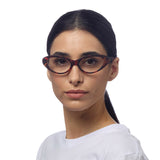 okkia okkia occhiale da lettura mod lina cat eye classic havana diottrie 2 50