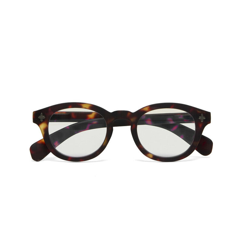 okkia okkia occhiale da lettura mod nashville premontato soft touch spring anti luce blu havana diottrie 1 50 ean 8056211374999