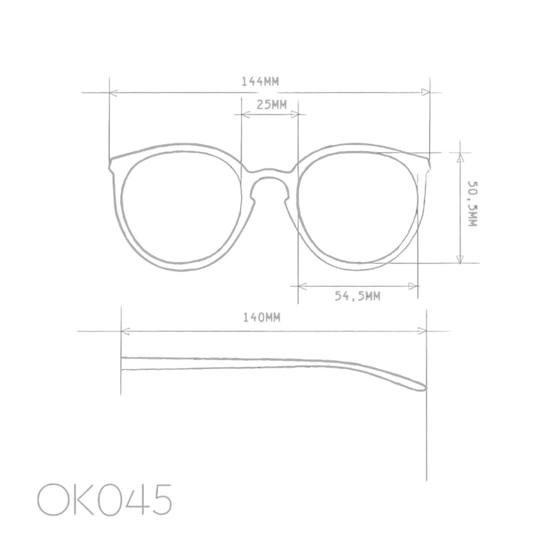okkia okkia occhiale da sole premontato mod berlino classic havana ean 8056211371295