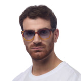 okkia okkia occhiale da sole premontato mod giovanni havana yellow w yellow finals ean 8055773195615