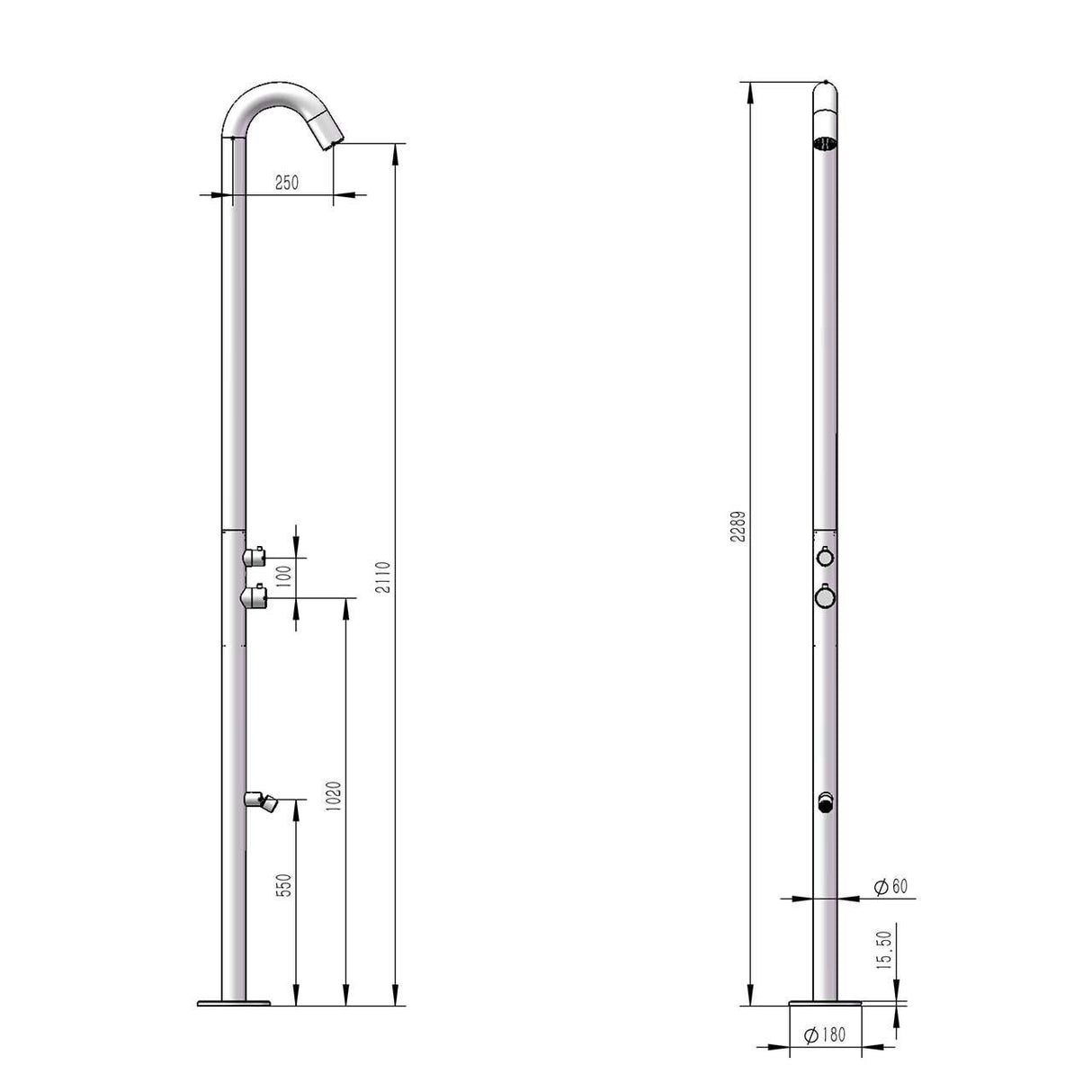 immagine-8-sined-quartu-doccia-per-esterni-in-acciaio-316l-con-soffione-e-lavapiedi-h-2289-cm-inox-oro-rosa-ean-8025431019690