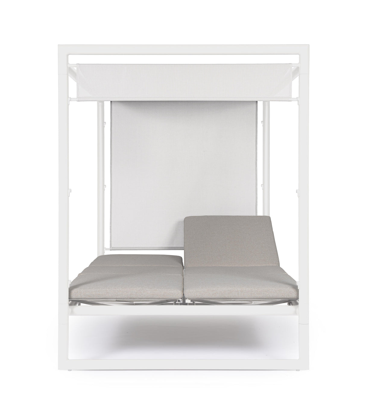 bizzotto bizzotto daybed konnor bianco struttura alluminio 213 x 149 x 196 cm tessuto idrorepellente ean 8051836690127