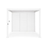 bizzotto bizzotto frangisole laterale per pergola ocean h 238 cm l 93 cm bianco ean 8051836466920