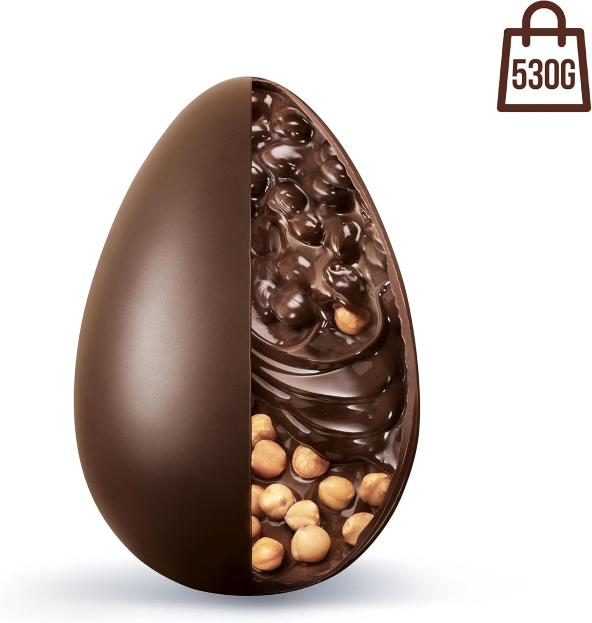 caffarel caffarel uovo delizie ditalia ass cioccolato al latte o fondente o bianco con nocciole 530 gr 1 pz ean 8013108633041