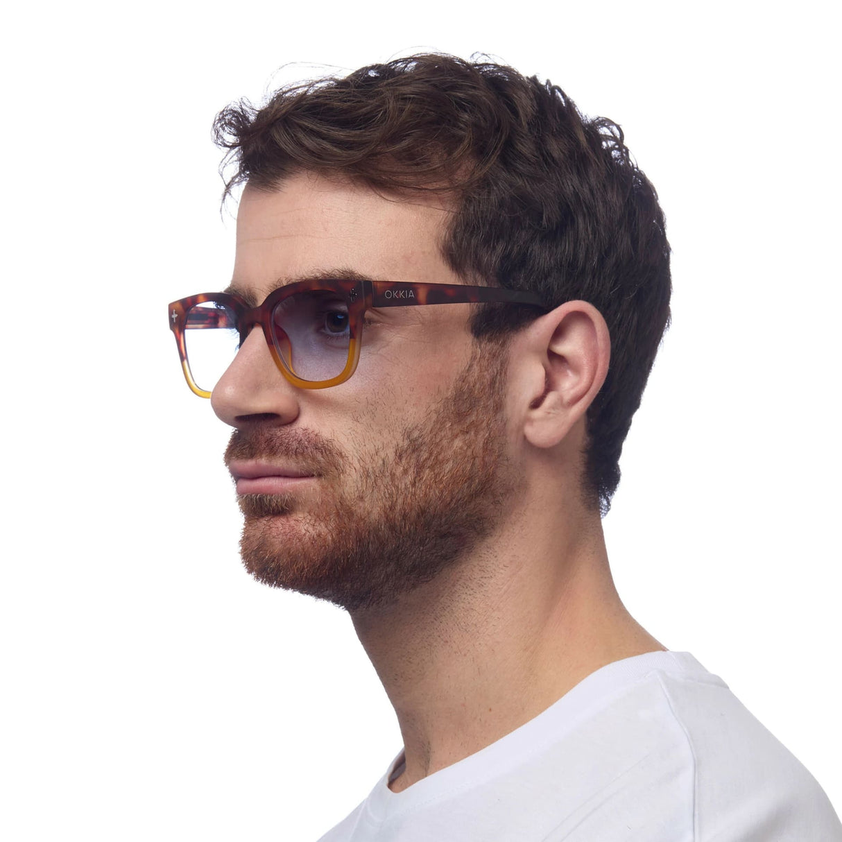 okkia okkia occhiale da sole premontato mod giovanni havana yellow w yellow finals ean 8055773195615