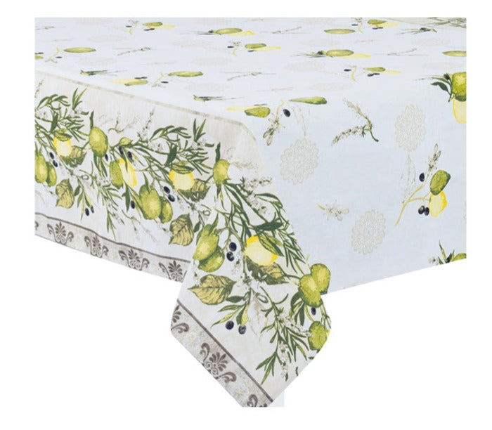 preziosa home preziosa home tovaglia loneta 140 x 360 cm stampata limoni e farfalle ass cotone 1 pz ean 8050264144547