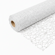 Rete polycotton per composizioni floreali, bomboniere e decorazioni. ARPIMEX H 48 cm × 5 mt, colore bianco, poliestere morbido ean 8018318170485