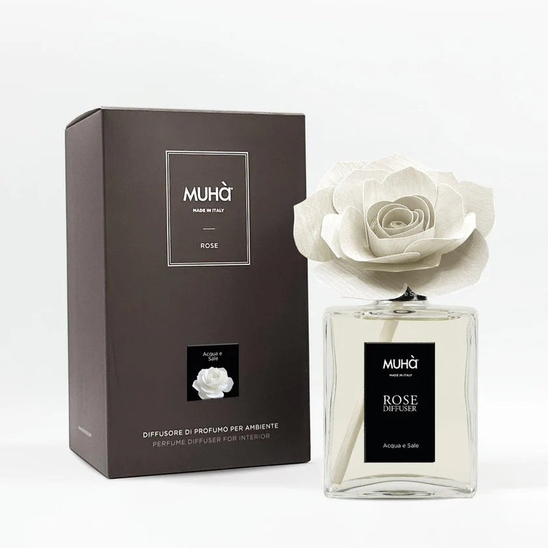Muhà Profumatore Diffusore Rose Acqua e Sale 200ml