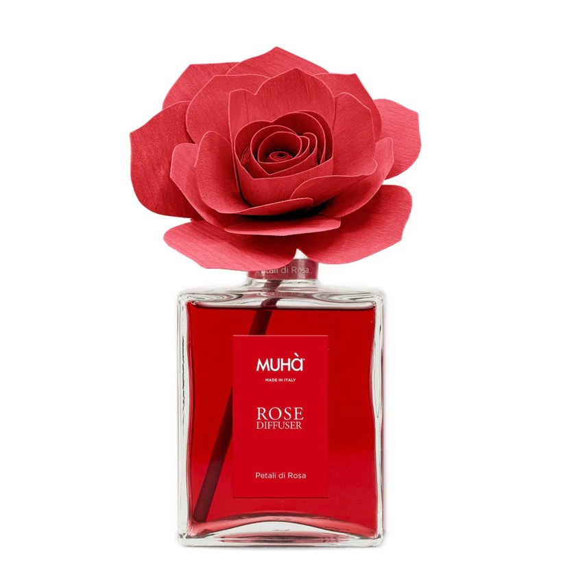 Muhà Profumatore Diffusore Rose Petali di Rosa 200 Ml