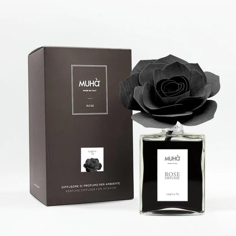Muhà Profumatore Diffusore Rose Legni e Tè 200ml