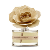 Muhà Profumatore Diffuser Rosa Natural Bomboniera Vaniglia e Ambra Pura 50ml