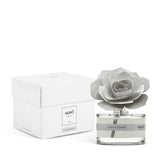 Muhà Profumatore Diffuser Rosa Grigia Bomboniera Fiori di Cotone 50 Ml