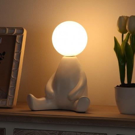 Versa Lampada Tavolo Muñeco Seduto