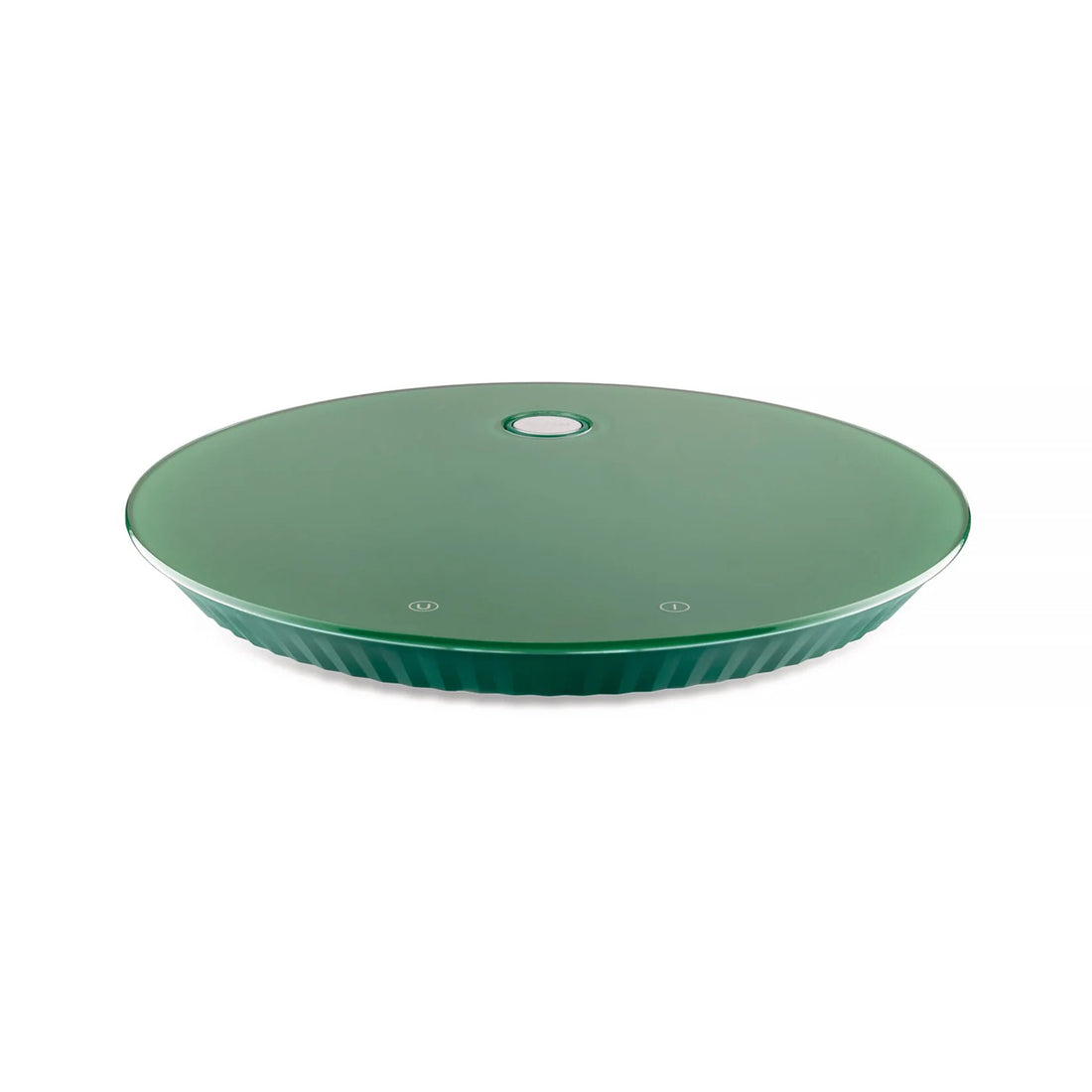 Alessi Bilancia da Cucina Digitale Plissé Verde in Resina Termoplastica e Vetro Temperato