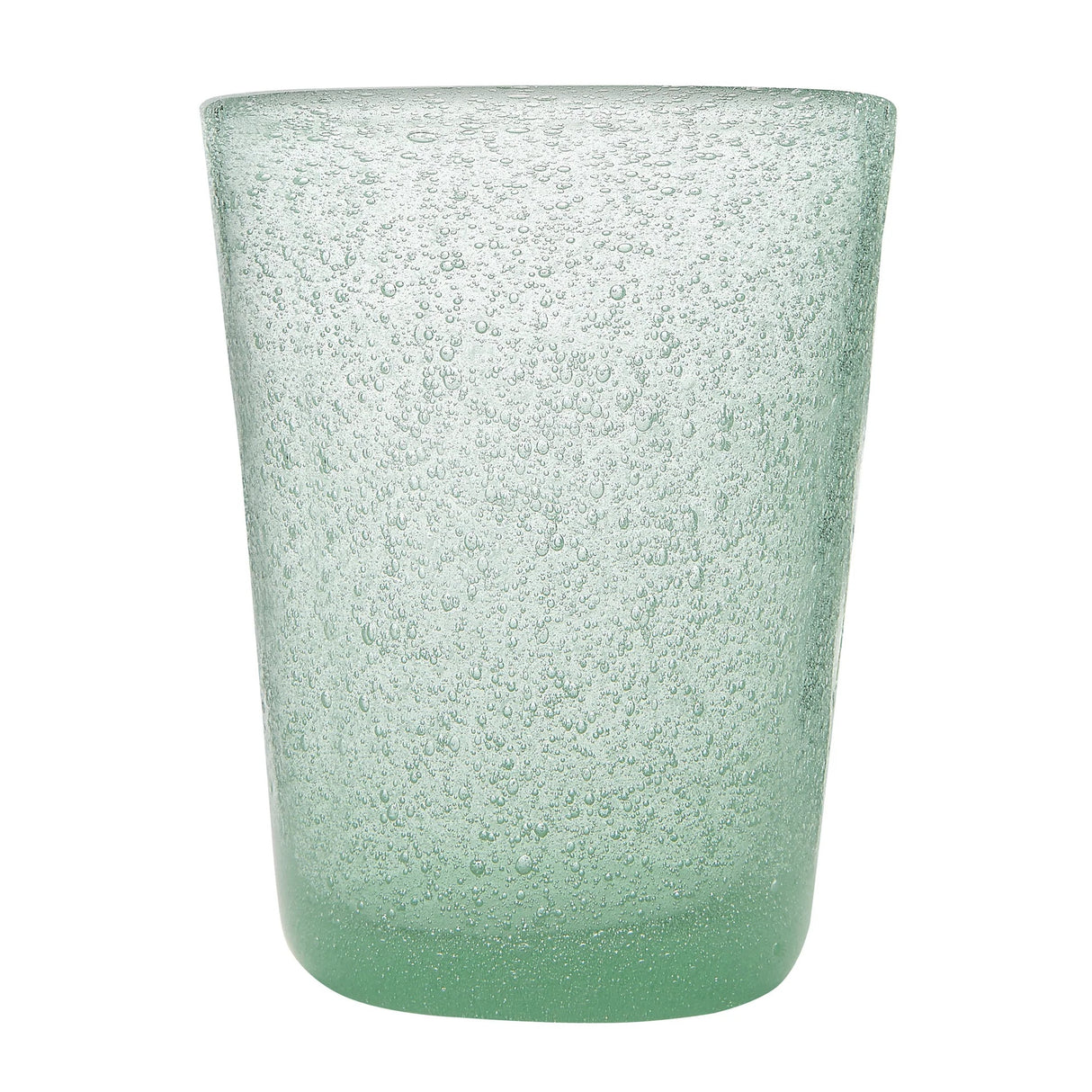 Zani Serafino Bicchiere Acqua Jade 30cl in Pasta di Vetro Fatto a Mano