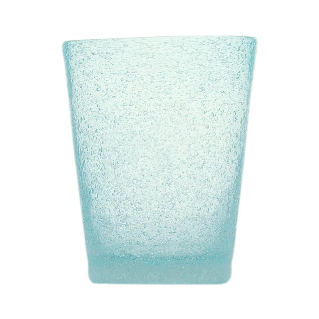 Zani Serafino Memento Tumbler Bicchiere Acqua Light Blue 30cl in Pasta di Vetro