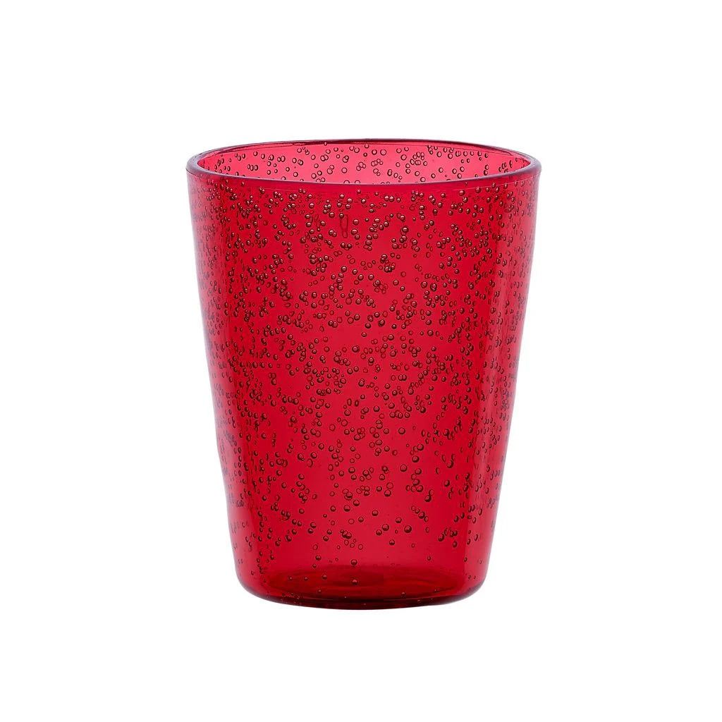 Zani Serafino Memento Synth Bicchiere da Acqua in Metacrilato Light Red