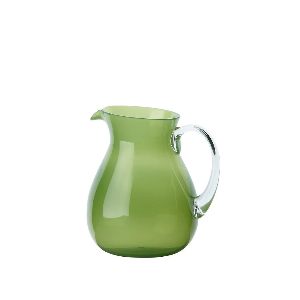 Zani Serafino Caraffa Small Pitcher Synth Colore Lime in Metacrilato 1 Lt