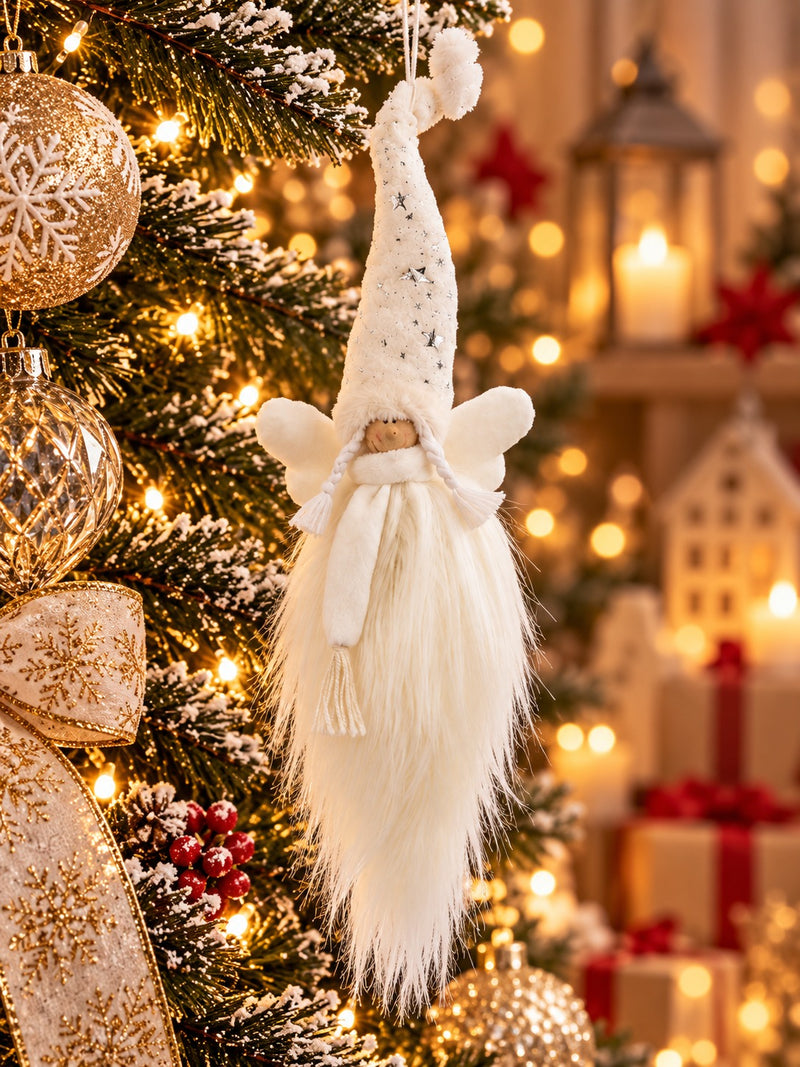 ARPIMEX Bambino Natale Appendino per Albero di Natale H 76 Cm Bianco
