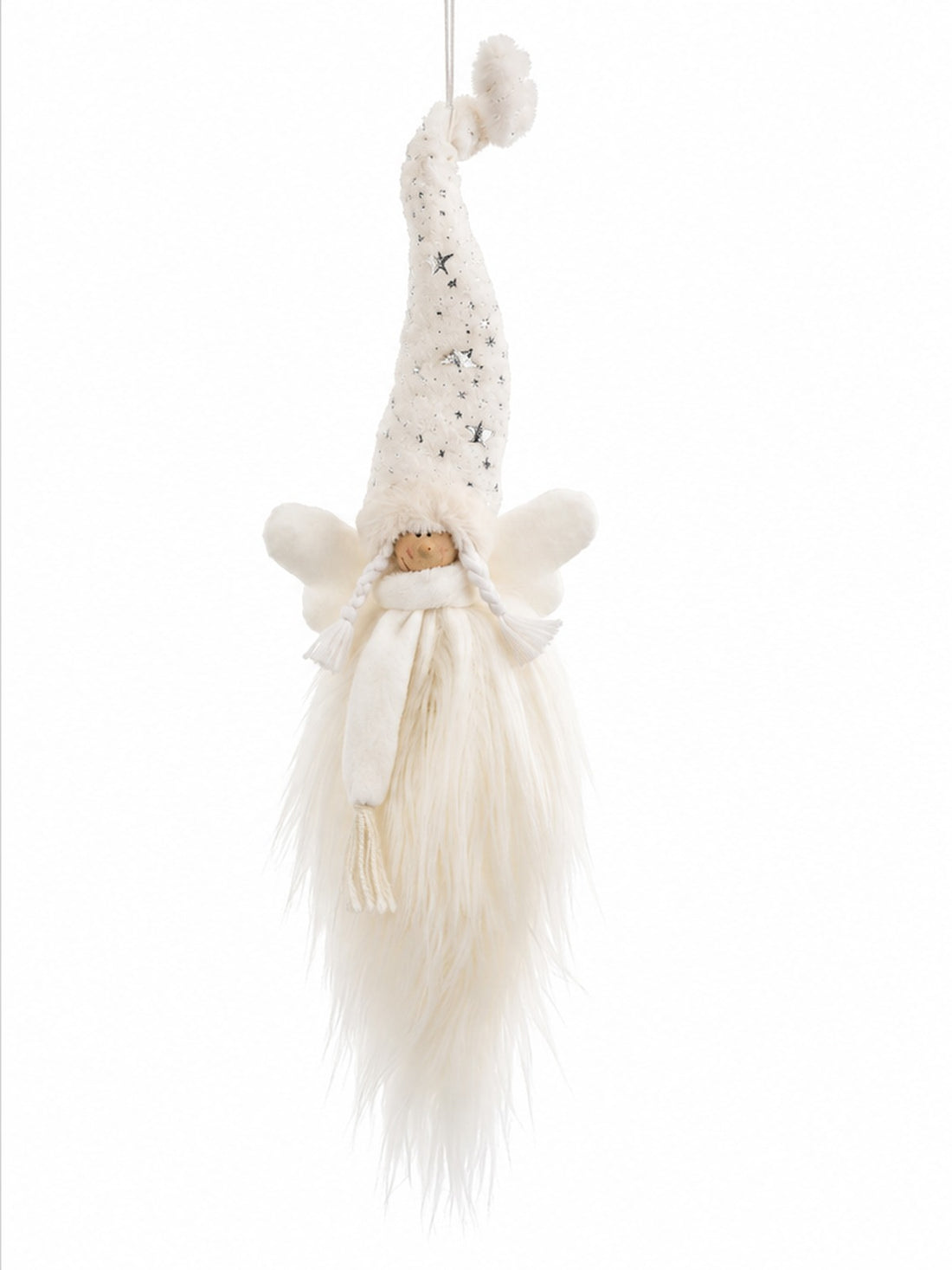 ARPIMEX Bambino Natale Appendino per Albero di Natale H 76 Cm Bianco