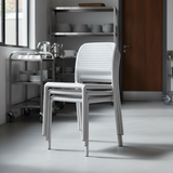 Nardi Bora Bistrot bianco impilabili